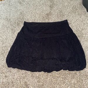 Little black bubble skirt